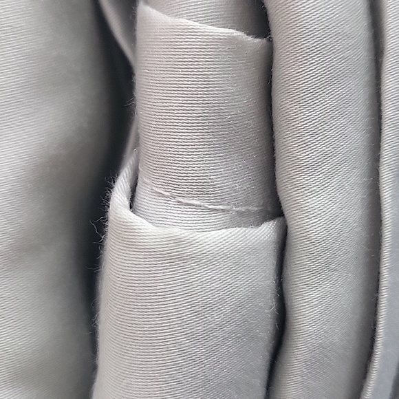 West Elm Tencel Duvet King/Cal King in Frost Grey - Picture 3 of 4